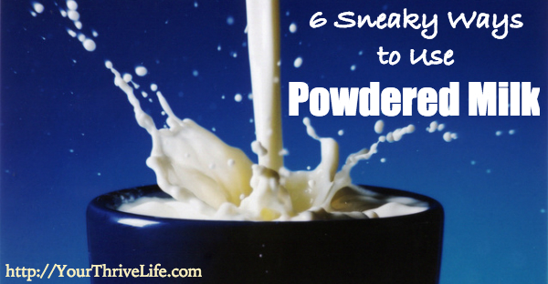 6 Sneaky Ways to Use Powdered Milk