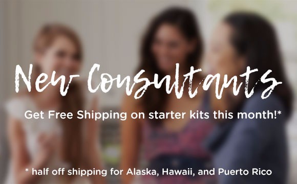 FREE SHIPPING on Consultant Kits
