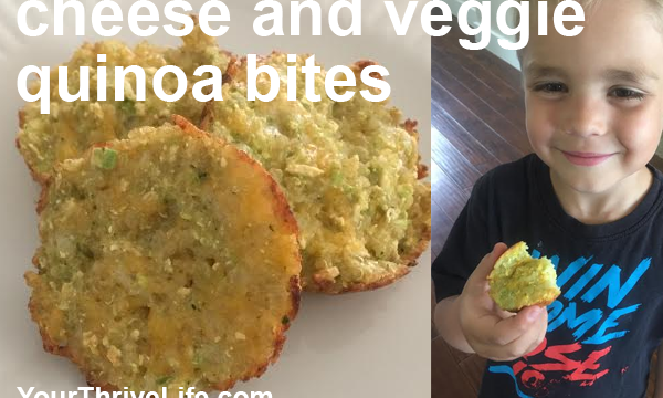 Cheese and Veggie Quinoa bites