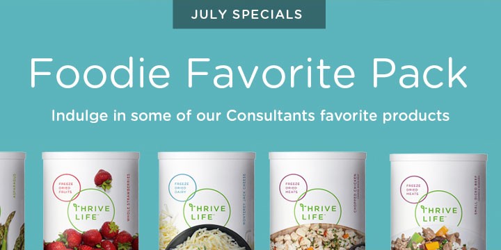 July Specials (Foodie Favorites)