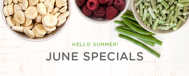 June Specials – Summer Splash, Yummy Recipes, and ICE CREAM